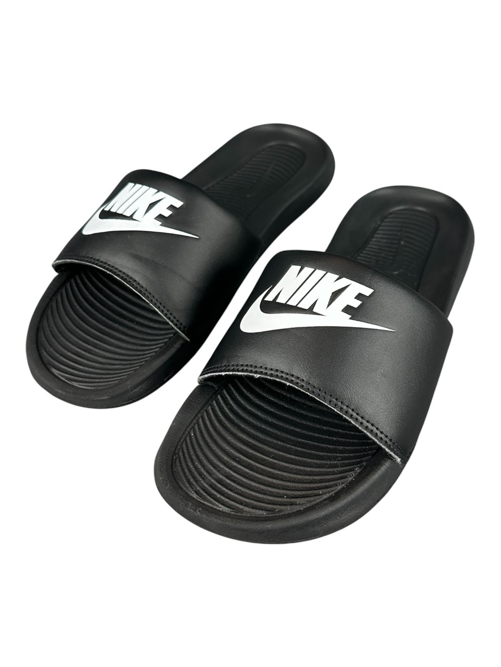 Nike Victori One Women's Slides Black Sandals Size US 9 CN9677-005 Slip On